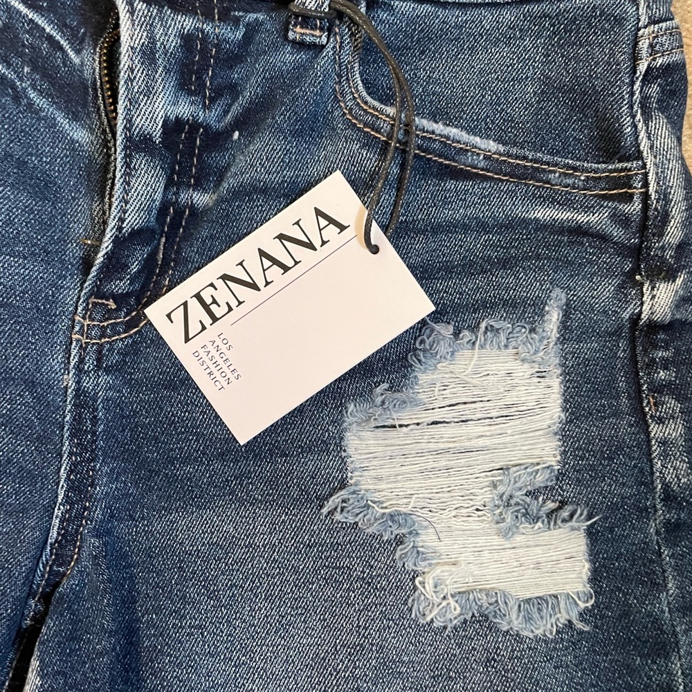 NWT Zenana high waisted shorts.